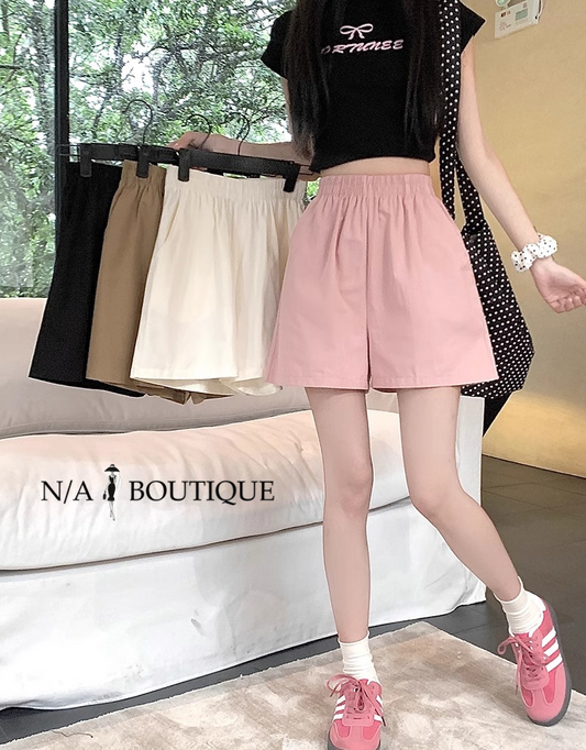 Casual Loose & Slim Wide-leg Shorts